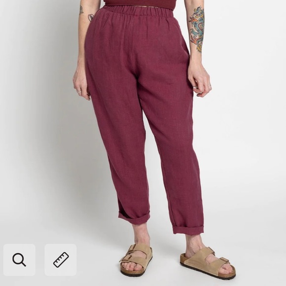 CONSCIOUS CLOTHING Sophie pants - XS in Orchid NWOT - Picture 1 of 8